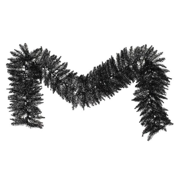 9' Artificial Black Fir Garland