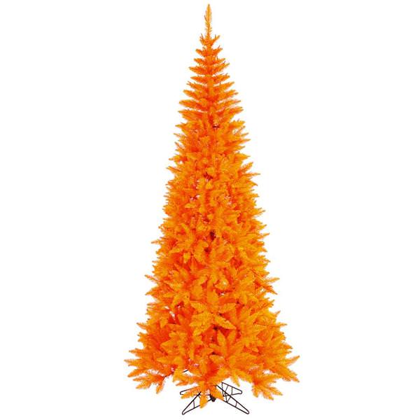 4.5' x 24" Orange Slim Fir Tree