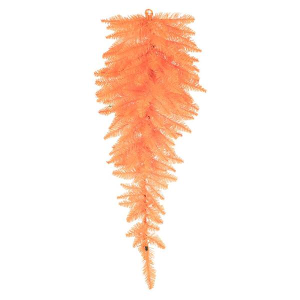 36" Artificial Orange Fir Teardrop
