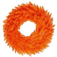View 24" Artificial Orange Fir Wreath