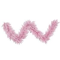 View 9' Artificial Pink Fir Garland
