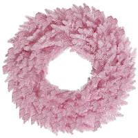 Vickerman 30" Artificial Pink Fir Wreath