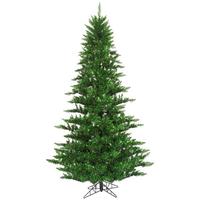 View 3' x 25" Tinsel Green Fir Tree