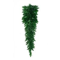 Vickerman 36" Artificial Tinsel Green Fir Teardrop
