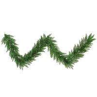 Vickerman 9' x 14" Artificial Tinsel Green Fir Garland