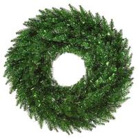 Vickerman 24" Artificial Tinsel Green Fir Wreath