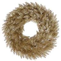 View 30" Artificial Champagne Fir Wreath