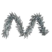 View 9' x 14" Artificial Silver Fir Garland