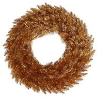 Vickerman 36" Artificial Copper Fir Wreath