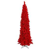 View 4.5' x 24" Flocked Red Fir
