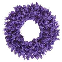 Vickerman 24" Artificial Flocked Purple Fir