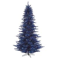 Vickerman 9' x 64" Navy Blue Fir 1000 Miniature Blue Lights