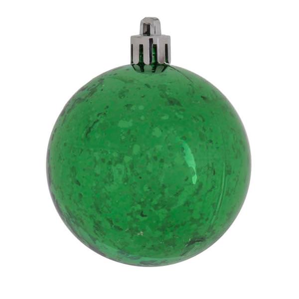 10" Green Shiny Mercury Ball Ornament