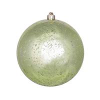 Vickerman 10" Celadon Shiny Mercury Ball Ornament