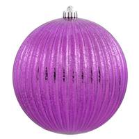 Vickerman 10" Cerise Mercury Pumpkin Ball Ornament