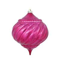 Vickerman 8" Wine Shiny Mercury Onion Ornament