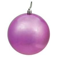 Vickerman 2.75" Mauve Shiny Ball Ornament (12 pack)