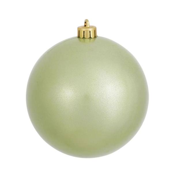 3" Celadon Candy Ball Ornaments (12 pack)