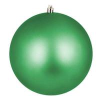 View 4.75" Seafoam Green Matte Finish Ball Ornament (4 pack)