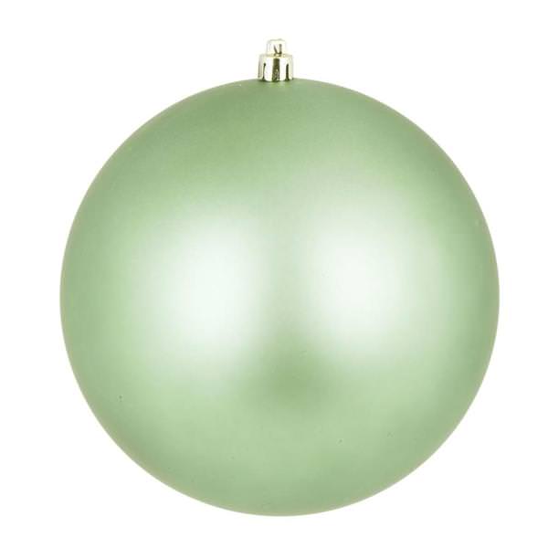 4.75" Celadon Matte Finish Ball Ornament (4 pack)