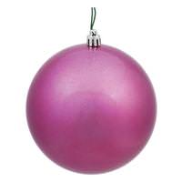 Vickerman 8" Mauve Candy Ball Ornament