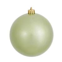 View 8" Celadon Candy Ball Ornament