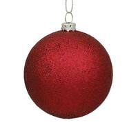 Vickerman 10" Wine Glitter Ball Ornament