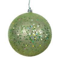 Vickerman 10" Celadon Sequin Ball Ornament