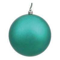 Vickerman 12" Seafoam Candy Ball Ornament