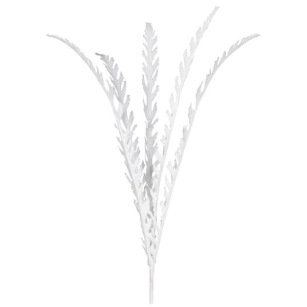 22" White Glitter Soap Plant Spray (6 pack)