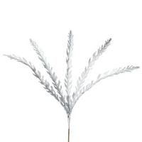 Vickerman 22" Silver Glitter Soap Plant Spray (6 pack)