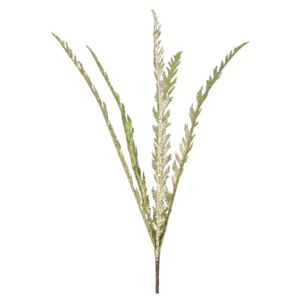 22" Lime Glitter Soap Plant Spray (6 pack)