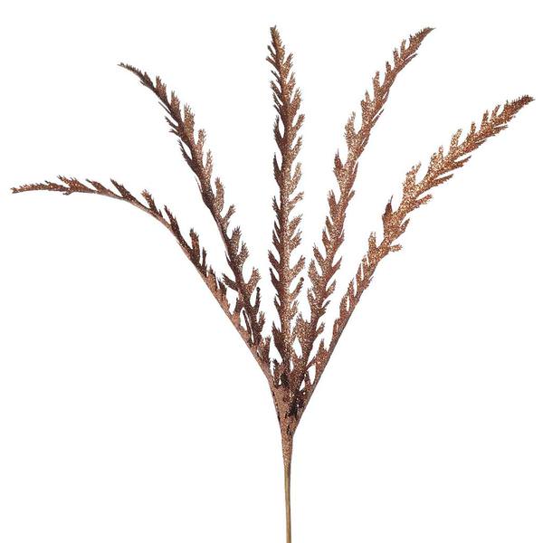 22" Copper Glitter Soap Plant Spray (6 pack)