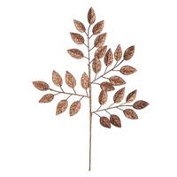 Vickerman 17" Chocolate Glitter Camelia Spray (6 pack)
