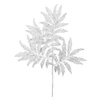 Vickerman 22" White Glitter Sumac Spray (6 pack)
