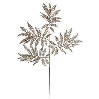 Vickerman 22" Champagne Glitter Sumac Spray (6 pack)