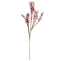 Vickerman 17" Plastic Red Outdoor Berry Spray (6 pack)