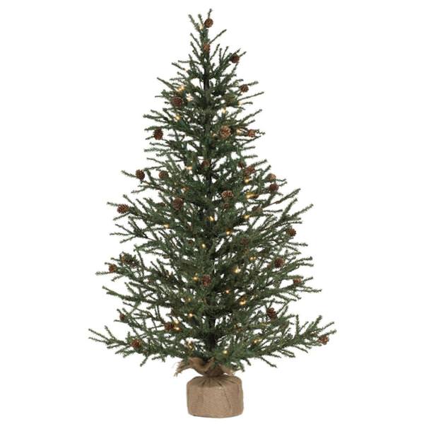 42" Carmel Pine 70 Clear Lights