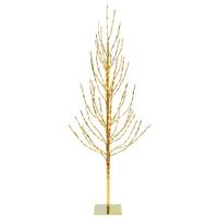 Vickerman 2' Artificial Gold Tree 120 Warm White LED Lights