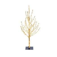 Vickerman 4' Artificial Gold Tree with 280 Warm White LED Lights