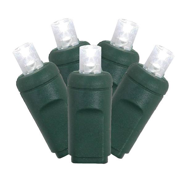 120 Light 4'x6' Green Wire Warm White Wide Angle LED Net Set