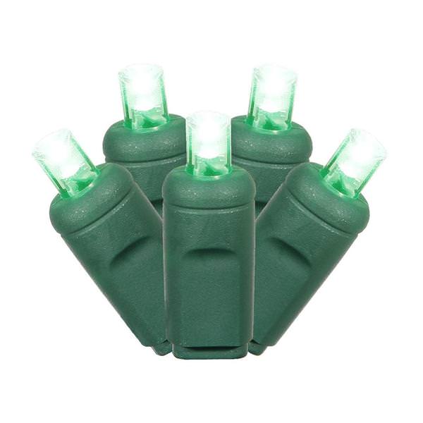 120 Light 4'x6' Green Wire Green Wide Angle LED Net Set