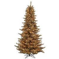 Vickerman 10' x 68" Antique Champagne Tree with 1,150 Warm White LED Lights