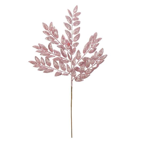 22" Mauve Glitter Honey Locust Spray (6 pack)