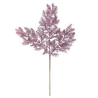 Vickerman 22" Artificial Mauve Glitter Cypress Spray (12 pack)