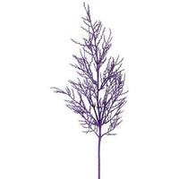 Vickerman 28" Purple Glitter Wild Huck Spray (6 pack)