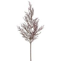 Vickerman 28" Chocolate Glitter Wild Huck Spray (6 pack)