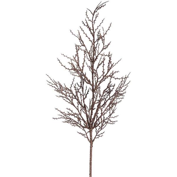 28" Pewter Glitter Wild Huck Spray (6 pack)