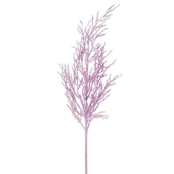 28" Mauve Glitter Wild Huck Spray (6 pack)