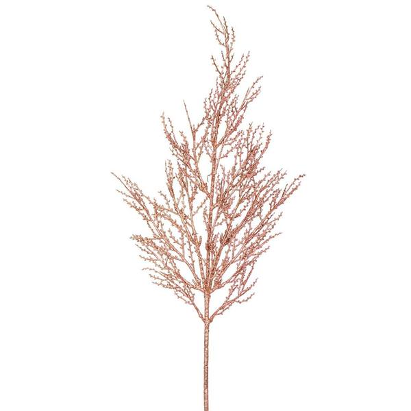 28" Rose Gold Glitter Wild Huck Spray (6 pack)